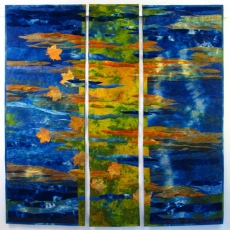 Floating Leaves Revisited by Shelley Brucar