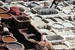 Laura Rodriguez, Leather Dying in Morocco